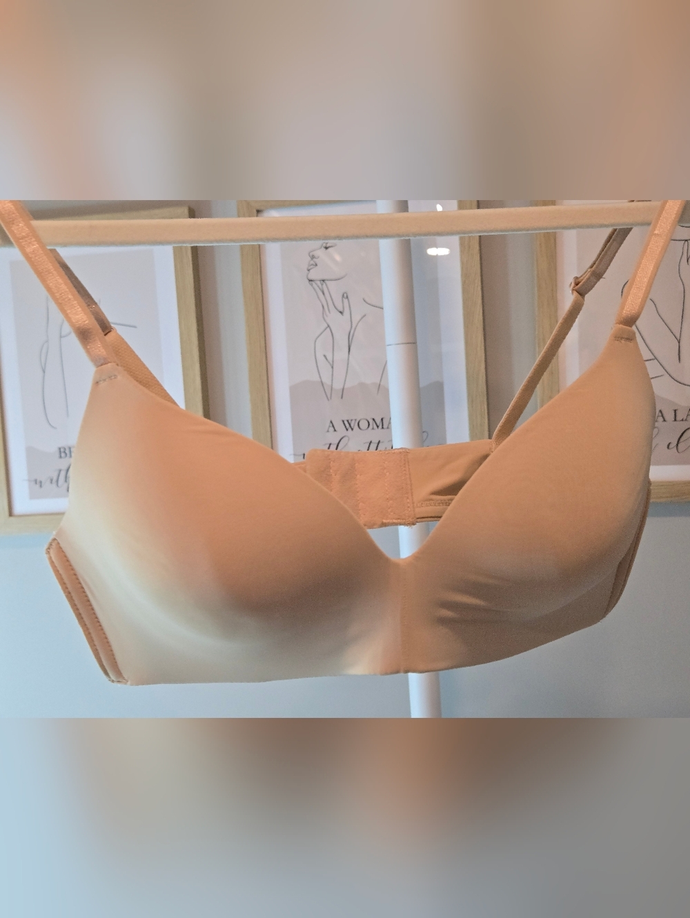 Auden The Bliss Nude Seamless T-Shirt Bra